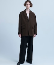 new basic BOILED WOOL JACKET