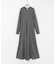 new basic　WASHABLE WOOL LONG-SLEEVE ONE-PIECE
