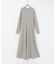 new basic　WASHABLE WOOL LONG-SLEEVE ONE-PIECE