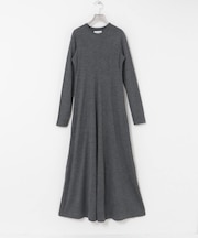 new basic WASHABLE WOOL LONG-SLEEVE ONE-PIECE