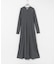 new basic　WASHABLE WOOL LONG-SLEEVE ONE-PIECE