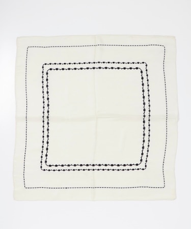 JAMIRAY　HEART EMB SCARF S