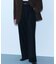 new basic　SAXONY HIGH WAIST PANTS