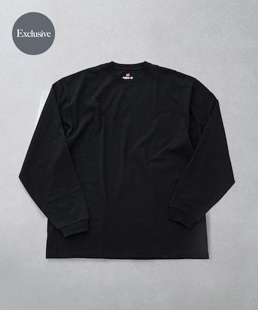 『別注』HANES×DOORS　BEEFY-T DOORS FIT LONG-SLEEVE