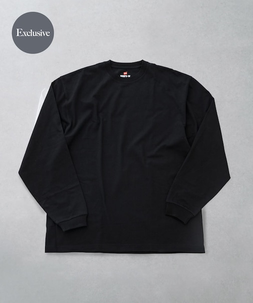 『別注』HANES×DOORS　BEEFY-T DOORS FIT LONG-SLEEVE