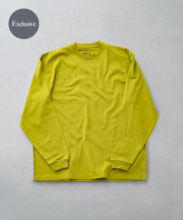 『別注』HANES×DOORS BEEFY-T DOORS FIT LONG-SLEEVE