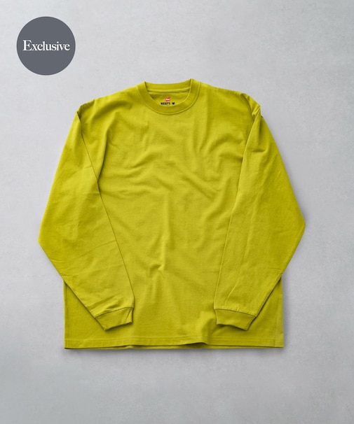 『別注』HANES×DOORS BEEFY-T DOORS FIT LONG-SLEEVE