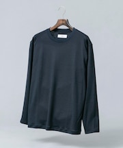 『マシンウォッシャブル』ハイクオリティウールロングスリーブTシャツ