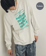 『別注』LOVEPOPSTUDIO×SENSE OF PLACE ロングTシャツ