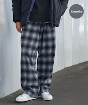 『別注』PENDLETON×DOORS　PLAID EASY PANTS