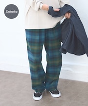 『別注』PENDLETON×DOORS　PLAID EASY PANTS