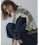 柄編みニットベスト