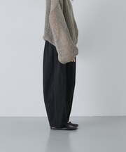 ワッシャーコットンボリュームパンツ