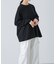 ハイツイストコットン長袖Tシャツ