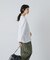 ハイツイストコットン長袖Tシャツ
