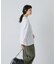 ハイツイストコットン長袖Tシャツ