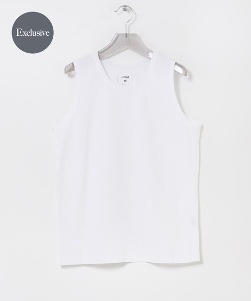『別注』fitfor×URBAN RESEARCH　WIDE SLEEVELESS T-SHIRTS