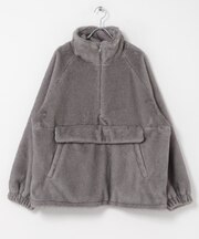 LAYAS FLEECE HALF ZIP TOP