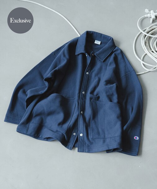 『別注』Champion×DOORS SWEAT COVERALL JACKET