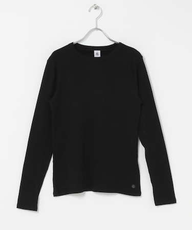 PETIT BATEAU　クルーネック長袖Tシャツ