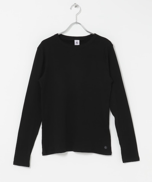 PETIT BATEAU　クルーネック長袖Tシャツ