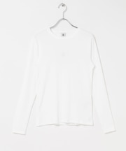 PETIT BATEAU クルーネック長袖Tシャツ