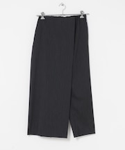 mizuiro ind　STRIPE WRAP LIKE PANTS