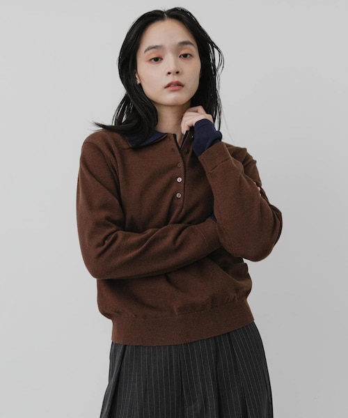 WEB限定』レイヤードポロニット｜アーバンリサーチの通販｜&mall