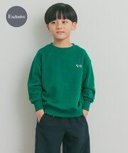 『親子リンク』『別注』PENNEYS×DOORS　THE FOX 裏毛クルーネックスウェット(KIDS)