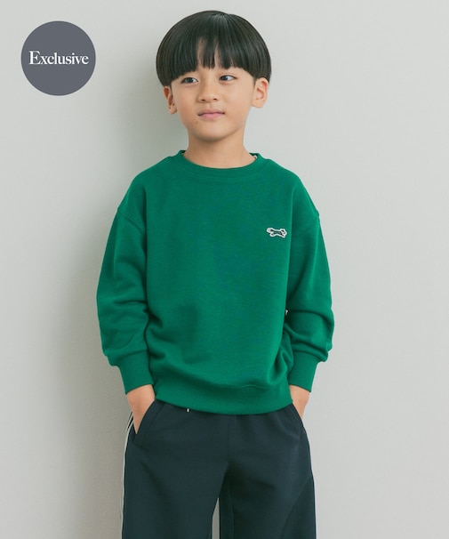 『親子リンク』『別注』PENNEYS×DOORS THE FOX 裏毛クルーネックスウェット(KIDS)