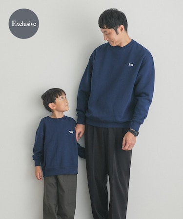 『親子リンク』『別注』PENNEYS×DOORS THE FOX 裏毛クルーネックスウェット(KIDS)