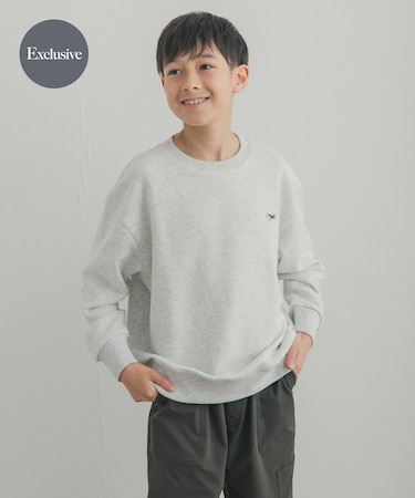 『親子リンク／150サイズ』『別注』PENNEYS×DOORS　THE FOX 裏毛クルーネックスウェット(KIDS)