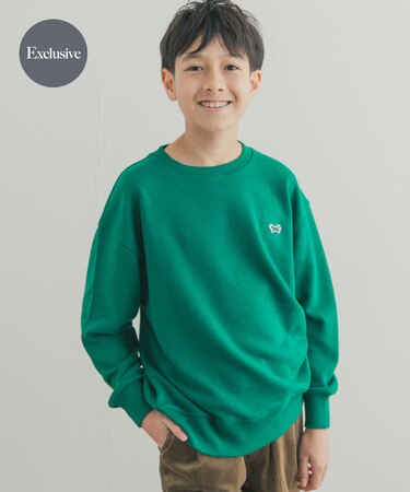 『親子リンク/150サイズ』『別注』PENNEYS×DOORS THE FOX 裏毛クルーネックスウェット(KIDS)
