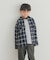 『150サイズあり』ネルチェックオーバーサイズシャツ(KIDS)