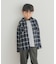 『150サイズあり』ネルチェックオーバーサイズシャツ(KIDS)