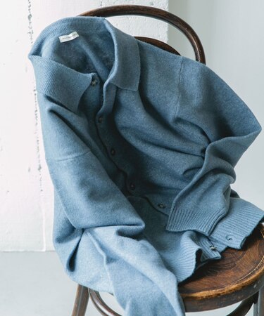 『WEB限定』ウール混もちもちシャツカーディガン 26AW