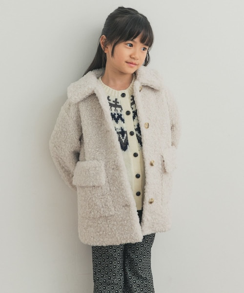 ハルママ様 新品アーバンリサーチ×アルファ完売ボア ジャケット/アウター ムートンコート