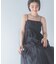 MARILYN MOON　SHEER TIERED DRESS