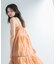 MARILYN MOON　SHEER TIERED DRESS