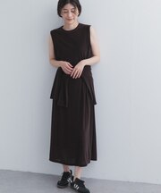 シアーベロアワンピース