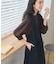 『UR TECH』ツイルフレアジャンパースカート 26AW