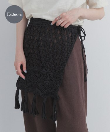 『別注』AFLOAH×DOORS　MACRAME APRON