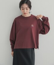 GrowOrganic 刺しゅうロングスリーブTシャツ