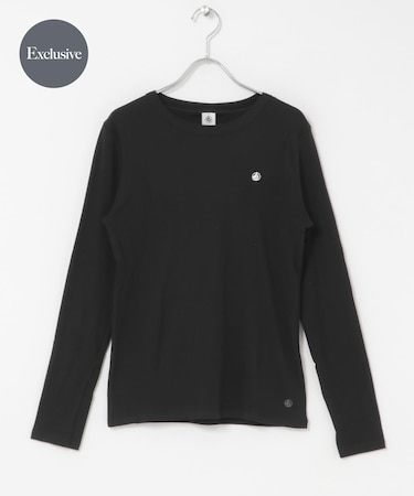 『別注』PETIT BATEAU×DOORS EMBROIDERYロングTシャツ