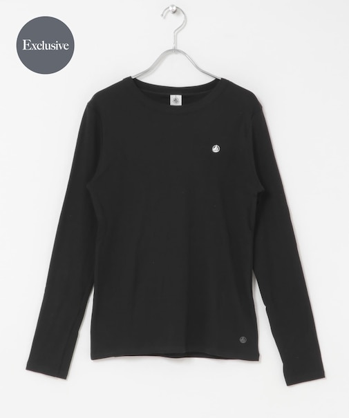 『別注』PETIT BATEAU×DOORS EMBROIDERYロングTシャツ