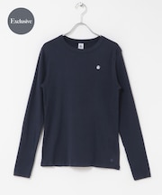 『別注』PETIT BATEAU×DOORS　EMBROIDERYロングTシャツ