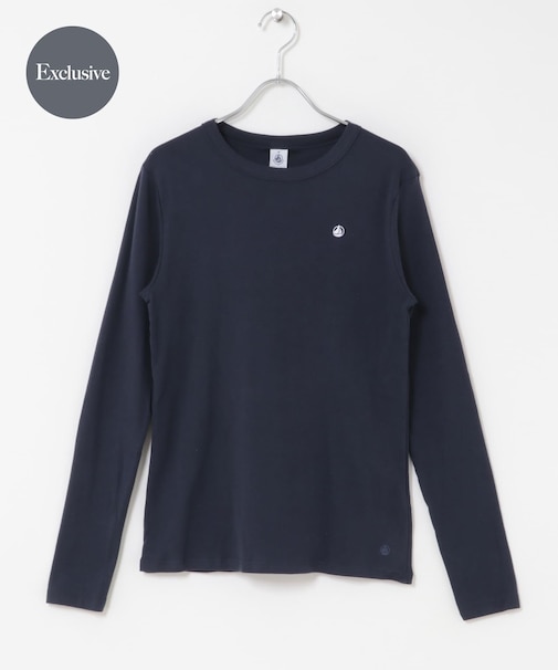 『別注』PETIT BATEAU×DOORS EMBROIDERYロングTシャツ