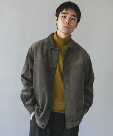 『XLサイズ／WEB限定』コーデュロイトラッカージャケット