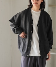 FORK&SPOON PROVORONE Vネックカーディガン