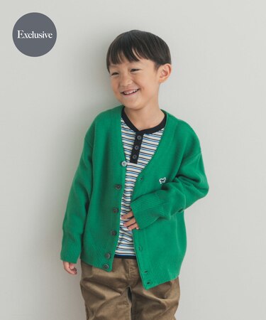 『WEB/一部店舗限定カラー』『別注』PENNEYS×DOORS THE FOX Vネックカーディガン(KIDS)